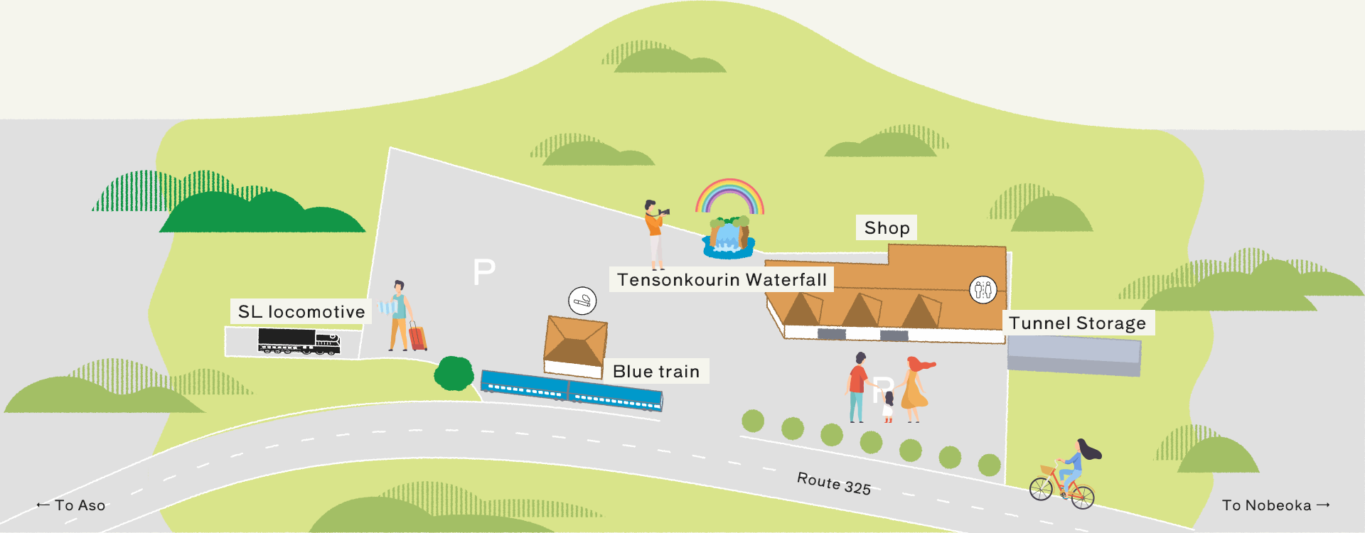 Tunnel Station Area Map
